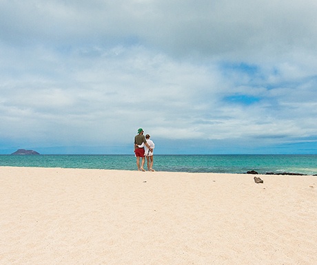 Take your honeymoon to the secluded shores of the Galapagos