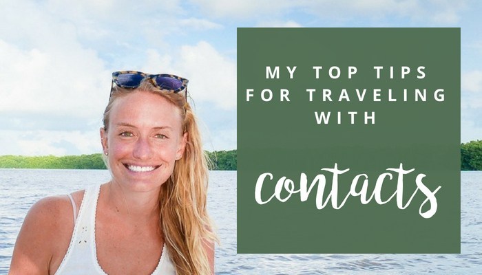 Tips for Traveling with Contact Lenses & Glasses