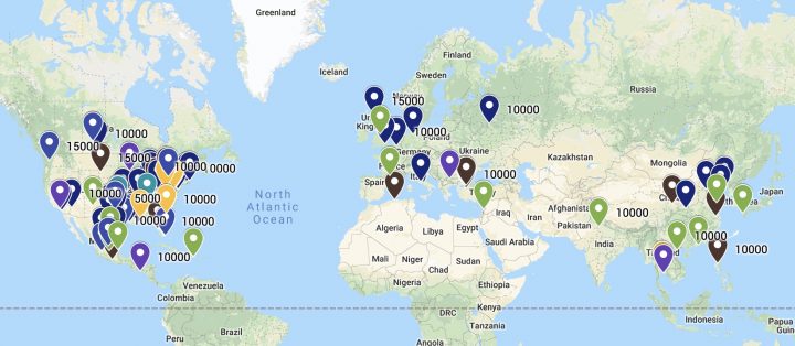 The IHG Point Breaks map and sortable table is updated (February 25 – May 31, 2019)