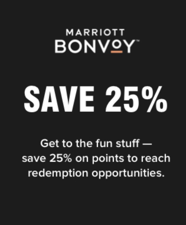 First ever Marriott Bonvoy points sale (25% off) – should you buy them?