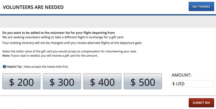 This is how I got $1000 from a Delta Airlines bump