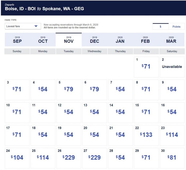 Southwest Fall/Winter Sale: $49+ One-Way Including 2 Checked Bags