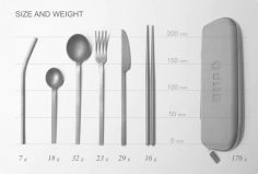 Kickstarter (Ends in 12 hours): Ensō Essential Titanium Cutlery and Chopsticks set