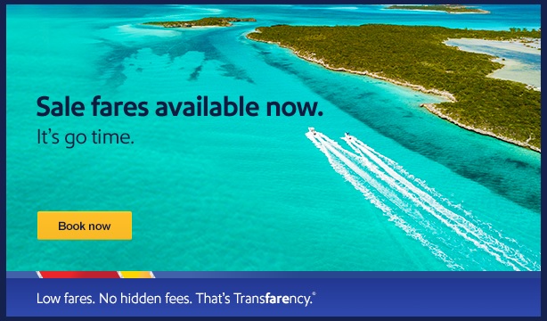 Southwest $49 Sale Through October 10!