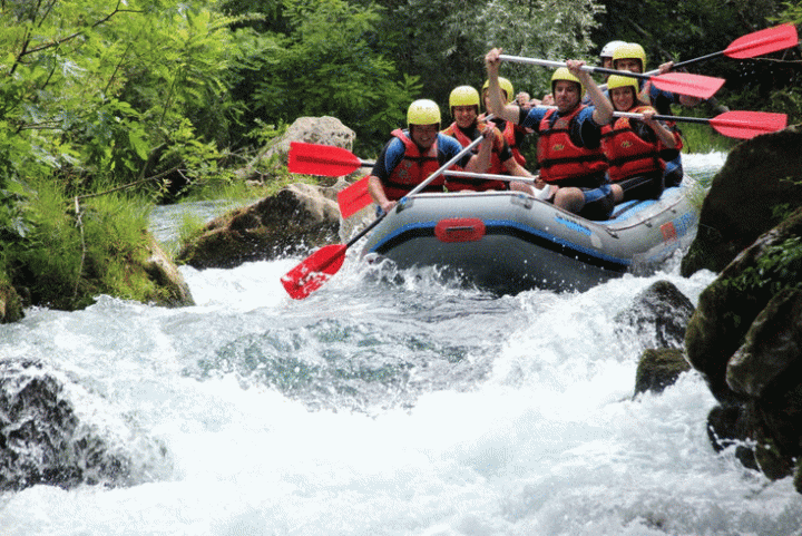 White Water Rafting in Croatia Destinations