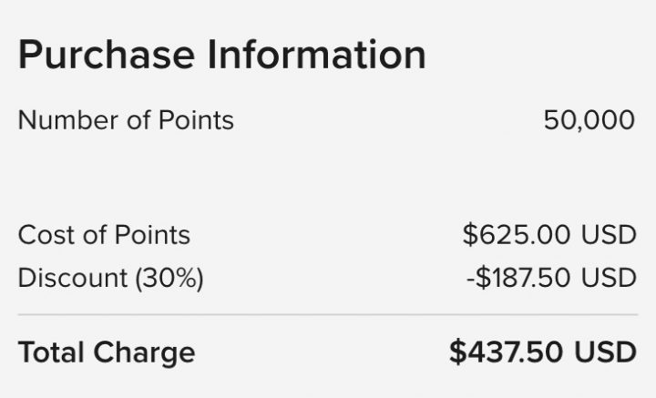 Should you buy Marriott points with a 30% discount?