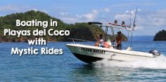 Boating in Playas del Coco with Marcy, a Local Boat Operator