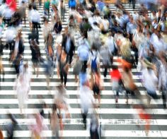 Photograph of the Week: Pedestrians, Osaka, Honshu, Japan