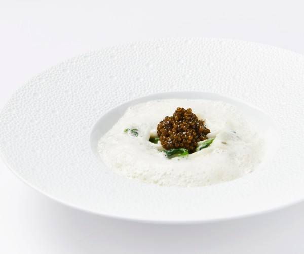 Recipe of the week: Squid with Champagne sauce and caviar