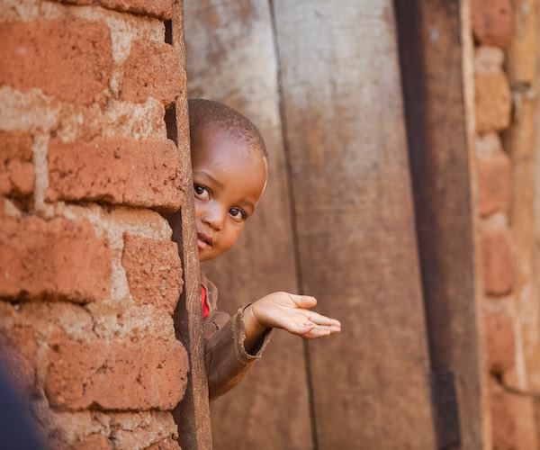 Photograph of the week: Doorway to a primary school in a rural village in Tanzania