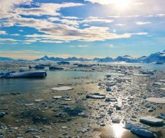 A total solar eclipse in Antarctica