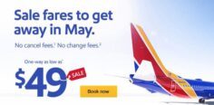 Southwest’s $49 Sale Ends Soon!