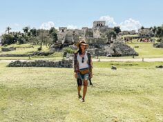 Touring the Tulum Mayan Ruins in Mexico