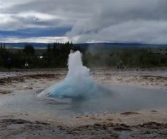 Geysir & Strokkur at Haukadalur Valley in Iceland’s Golden Circle