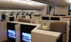 Etihad Dreamliner Business Class Review AUH-NRT