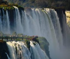 Iguazu: putting Niagara and Victoria Falls to shame