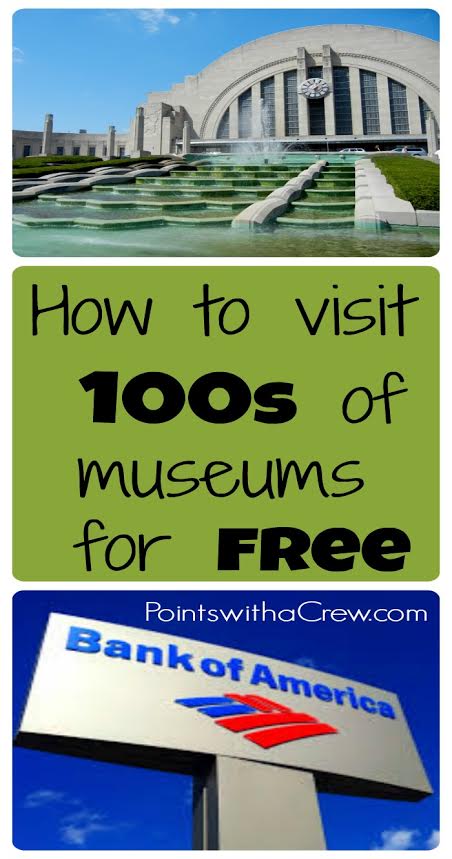 Bank of America Museums on Us 2017 dates and locations – free visits THIS weekend!