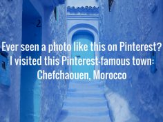 I Visited the All Blue Town On Pinterest, Chefchaouen