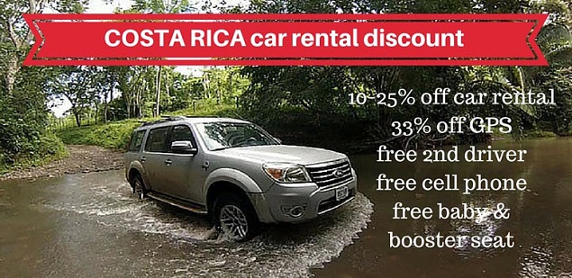 Costa Rica Car Rental Discount