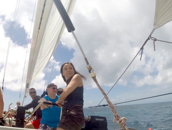Racing an America’s Cup Sailing Boat Through the Caribbean