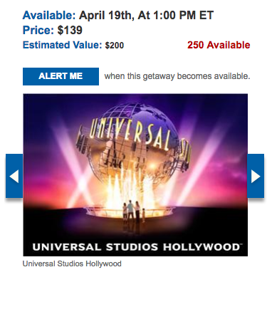 Today’s Daily Getaway – Save on Universal Studios Hollywood Admission