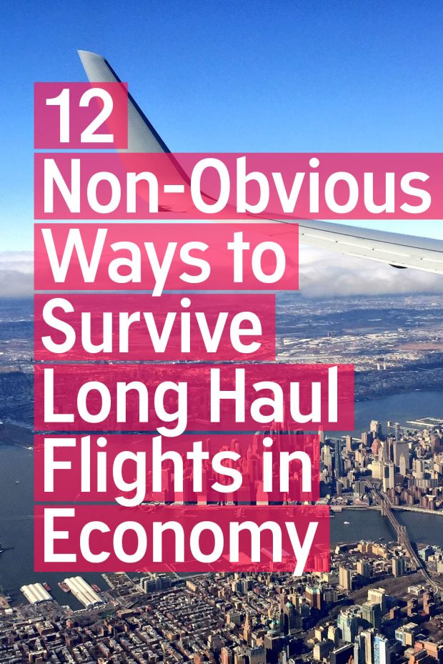 12 Non-Obvious Ways to Survive Long Haul Flights in Economy