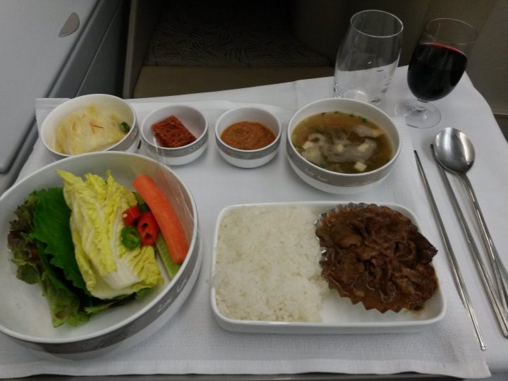 Asiana business class review Seoul to Sydney