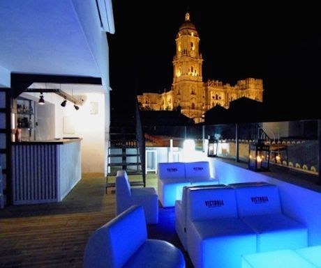 Top 5 rooftop bars in Malaga, Spain