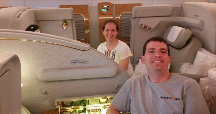 Emirates A380 first class review Dubai to New York