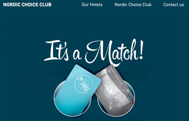 Nordic Choice Club hotel status match
