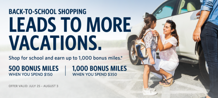 Delta joins the back to school fun: up to 1000 SkyMiles!