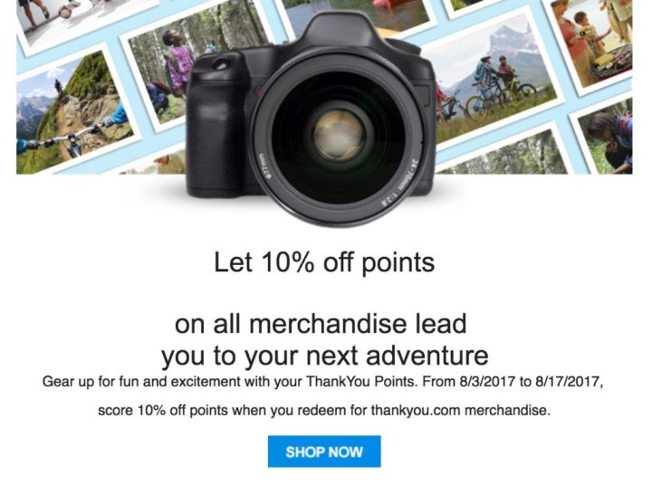 Limited time! 10% off a points redemption you should never do