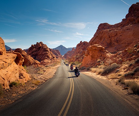 Ride the open roads of the US and Canada