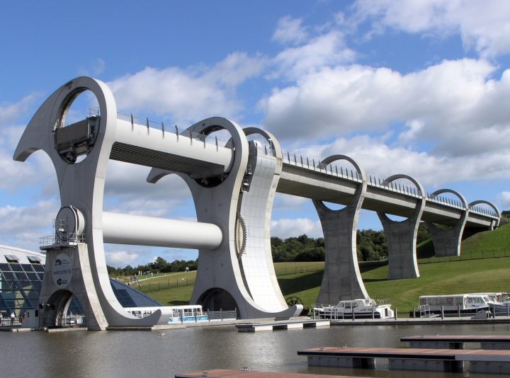 See Scotland’s amazing Falkirk Wheel