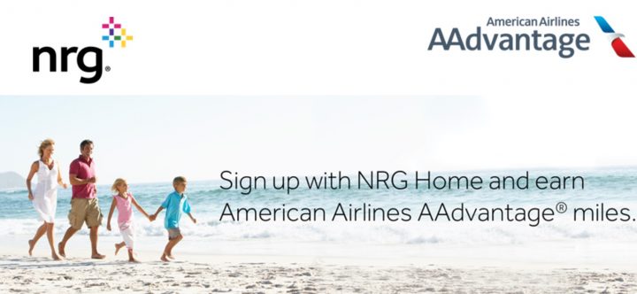 10,000 American AAdvantage miles for switching energy providers
