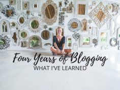 Thoughts on Blogging Four Years Later + Reader Survey and Giveaway!