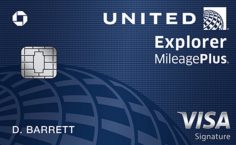 United Explorer Card with 60,000 mile bonus