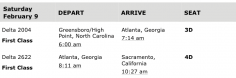 Delta Domestic First Class Review: Atlanta to Sacramento on a 737