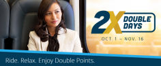Register Now for Double Points on Qualifying Amtrak Travel