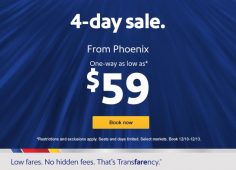 $59? Nope – $49 One-Way Fares Back at Southwest