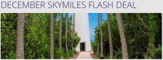 December SkyMiles Flash Deal: Flights to Florida from 10k SkyMiles