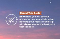 Frontier Redesigns Their Sales Page and Deals: Round Trip Flights from $39