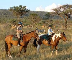 Family riding holidays in Africa