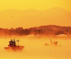 Photograph of the week: Sunrise in Gangneung, South Korea