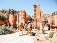 Visiting Jordan’s Lost City of Petra Ruins (Day & Night)