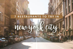 7 Delicious Restaurants to Check Out in NYC
