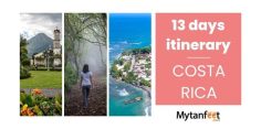 Costa Rica 13 Days Itinerary: Caribbean Beaches, Rainforest, Cloud Forest and Volcano