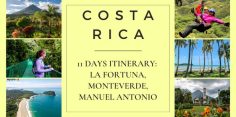 Costa Rica 11 Days Itinerary: Rainforest, Volcano, Cloud Forest & Beach