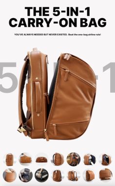 Kickstarter: Wool & Oak – the Carry On Backpack