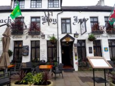 Black Boy Inn, one of the prettiest pubs in Wales